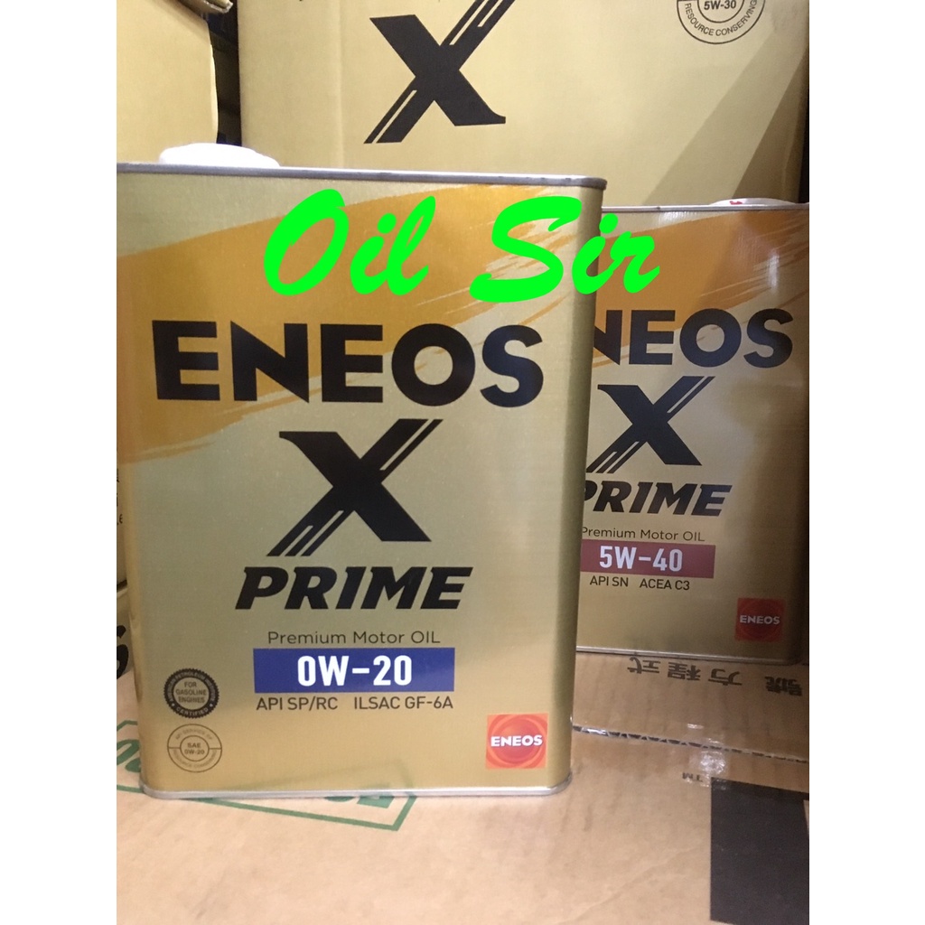ENEOS 0W20 日本原裝 油電車推 X-PRIME 4L 金罐 全合成機油 SP GF6 新日本石油 X 0W20