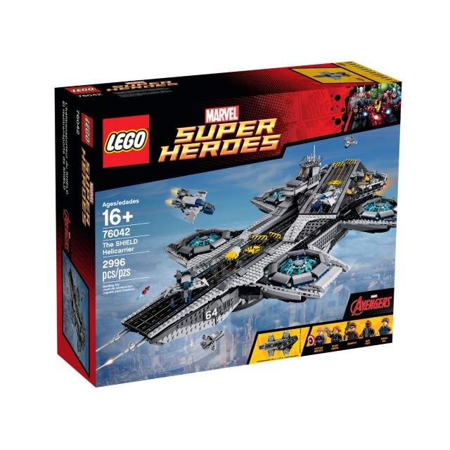 可郵寄 LEGO 樂高 76042 全新品未拆  復仇者聯盟 神盾局 航空母艦
