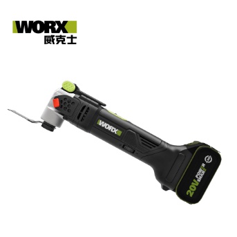 [熊賀TOOLS] WORX 威克士 / WU690.1 / 20V 無刷多功能磨切機 / 雙電池