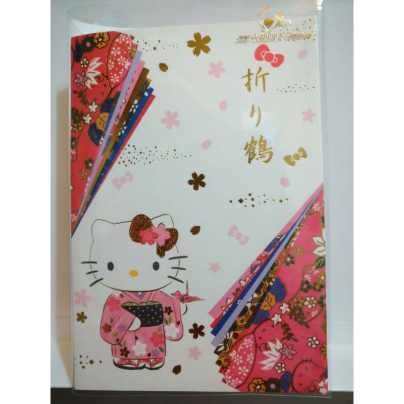 kitty紙鶴#kitty卡片#kitty紙鶴卡片#和風kitty#和風kitty卡片#kitty和風卡片