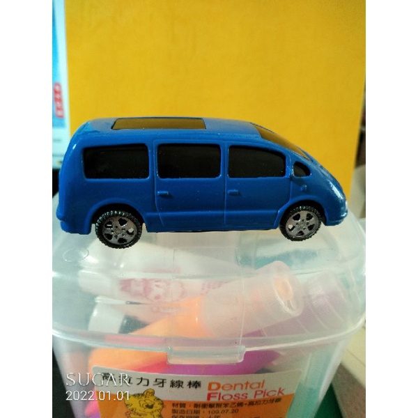 Smart toys Toyota Previa 藍色二手小汽車