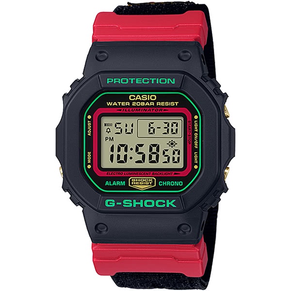Casio卡西歐 │ 日本 │ G-Shock手錶 DW-5600THC-1