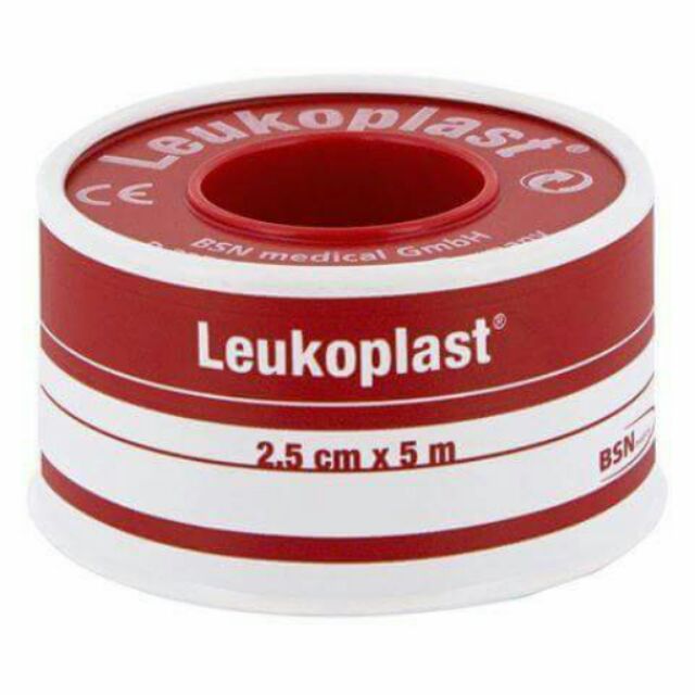 《現貨，真正德國製造》德國原裝進口 Leukoplast 德國製防水透氣膠帶 5 m x 2.5 cm