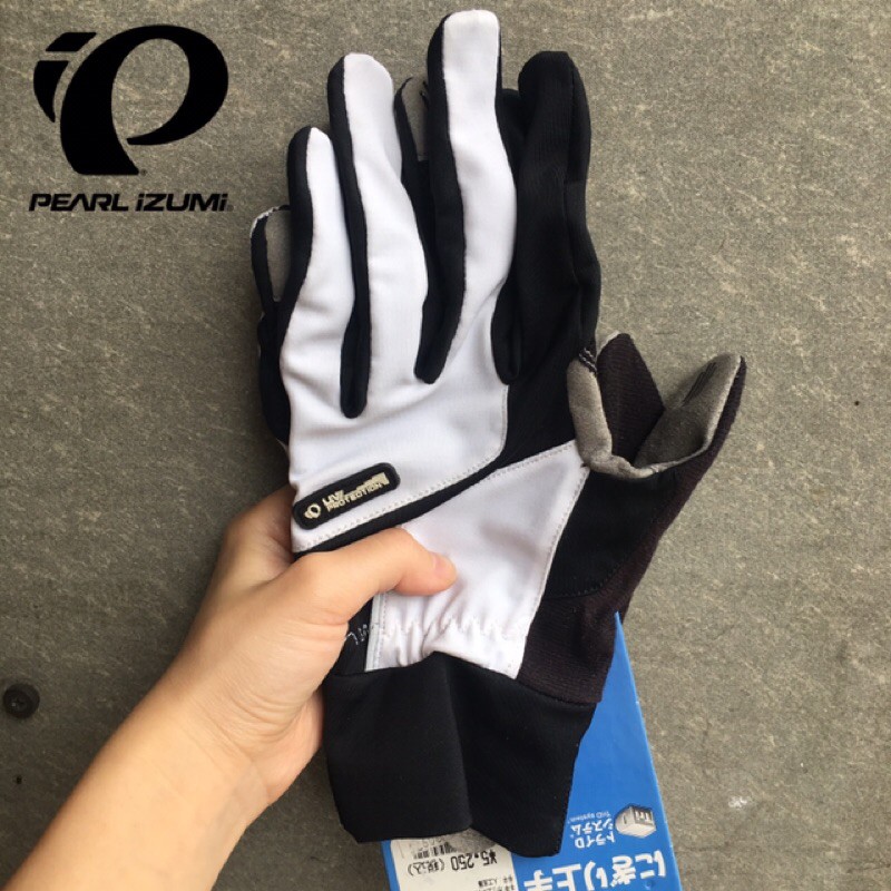 拜客先生－【PEARL iZUMi】零碼出清 28-2 長指手套 白XL