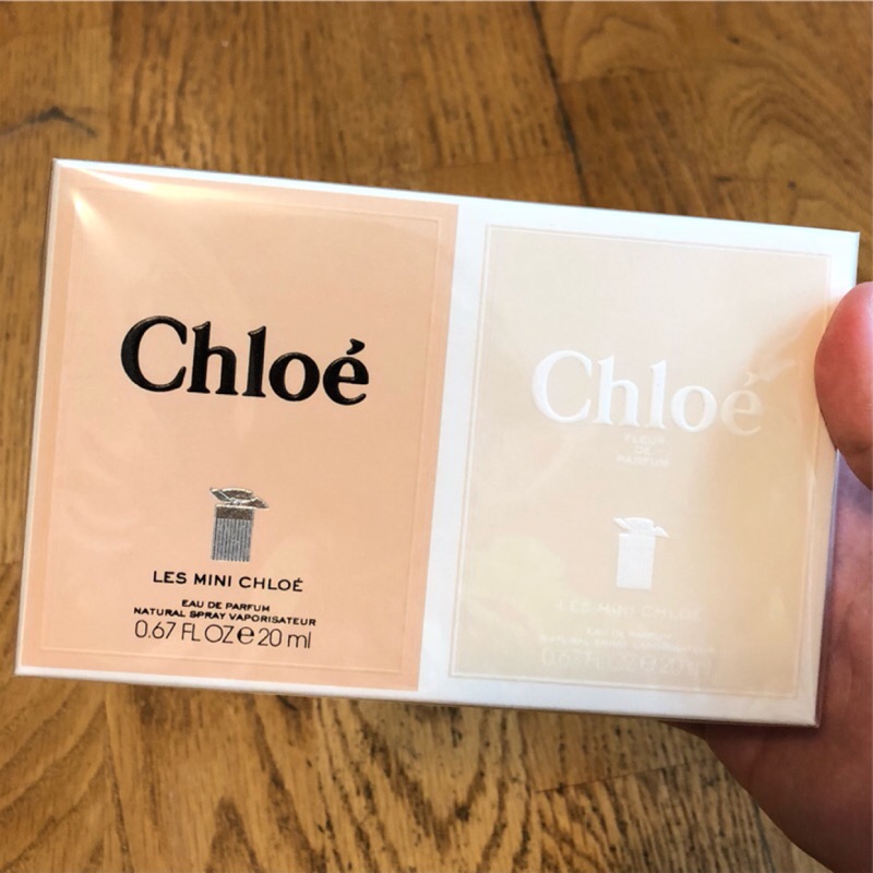 小小Chloe 禮盒（同名淡香精20ml+玫瑰之心淡香精20ml）