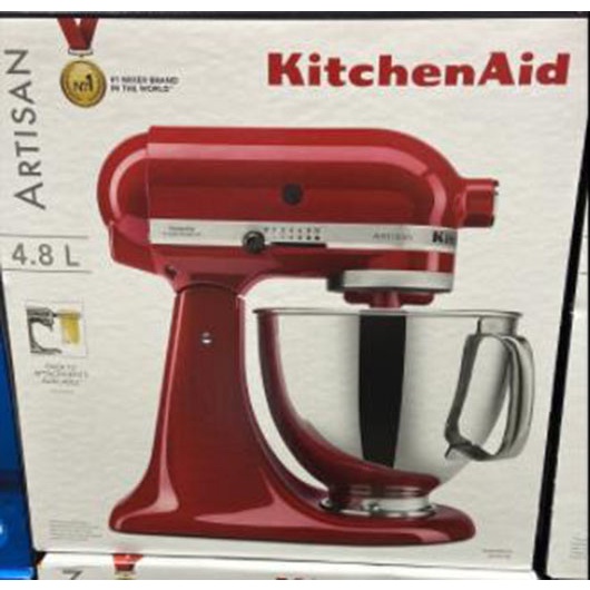 KitchenAid 5QT 攪拌機 3KSM150PST 抬頭式10段調速 D124756 COSCO代購