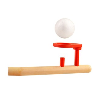 2863 木管平衡吹球 魔術懸浮保麗龍球 吹吹樂 兒童親子互動 吐球玩具 懷舊遊戲