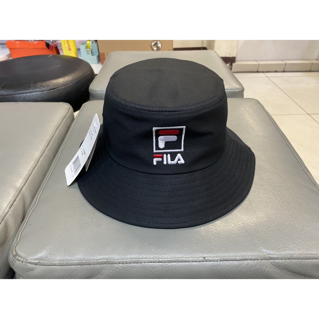 FILA 斐樂 時尚筒帽 漁夫帽  單一尺寸 HTV-1203-BK