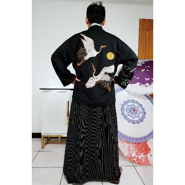 男和服出租新郎服結婚尾牙變裝萬聖節服裝cos 浴衣日本傳統和服武士服劍道男和服羽織租 蝦皮購物