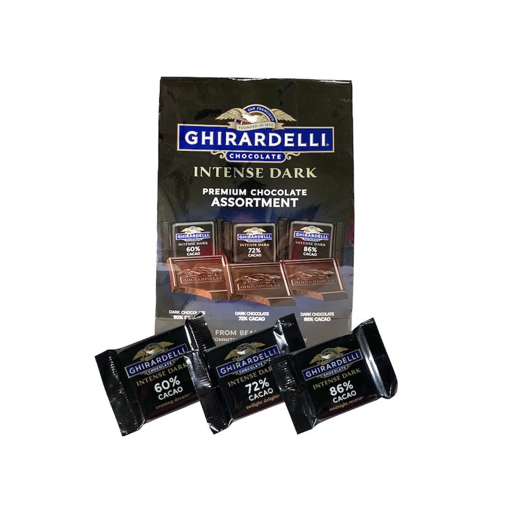 ♠缺貨♠ GHIRARDELLI 黑巧克力 60% 72% 86% 10.6G 好市多 COSTCO 觀月商務休閒旅館