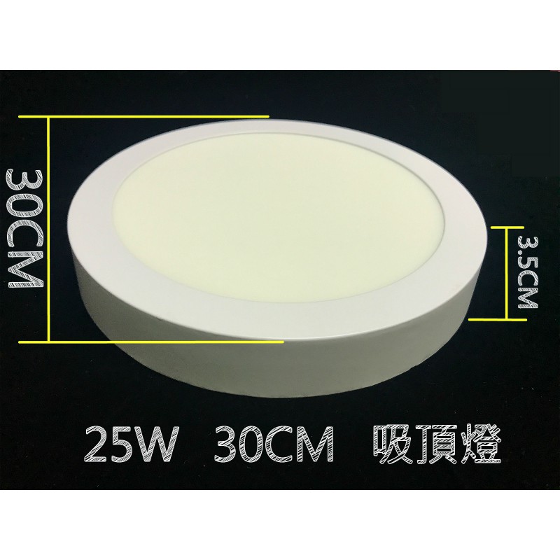 ♥遠見LED♥LED 25W 18W 12W 吸頂燈 30/22/17*3.5CM 超薄型  LED燈具 LED照明燈組