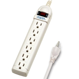 威電牌 SK-1036 3孔 1開 6插 電腦延長線 9尺 2.7M 全新庫存出清 庫存出清