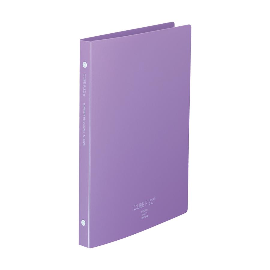 LIHIT LAB. Cube Fizz紫色B5 26孔文件夾 / 70入   eslite誠品
