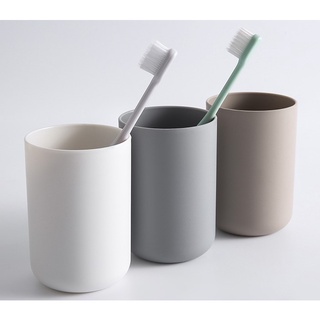 日式漱口杯 牙刷杯 漱口杯 簡約清新 圓形漱口杯 杯子 塑膠杯 兒童漱口杯 洗漱杯 居家必備【A-14200】熱銷