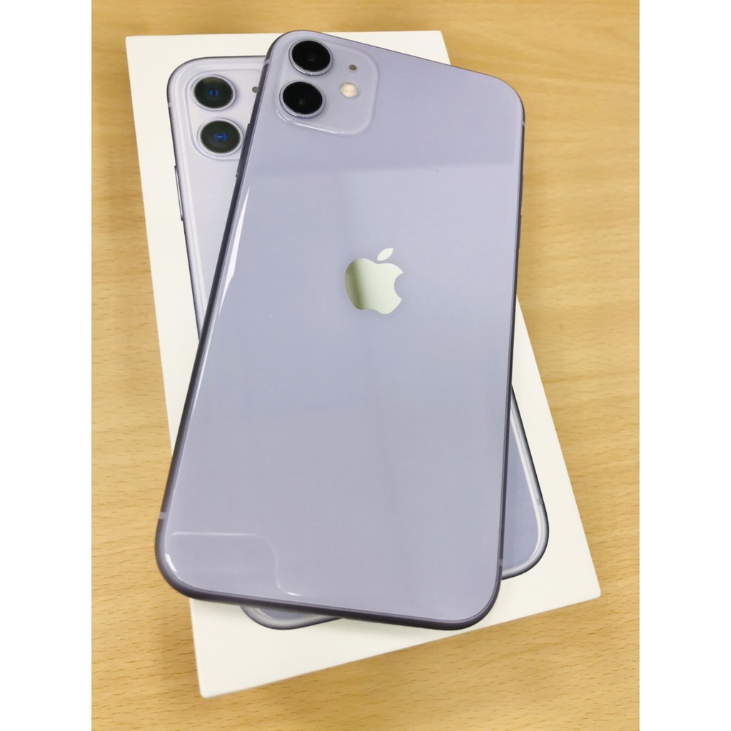 轉機站 沒看內文一律不回 盒裝apple Iphone 11 128g I11 6 1吋紫色335 蝦皮購物