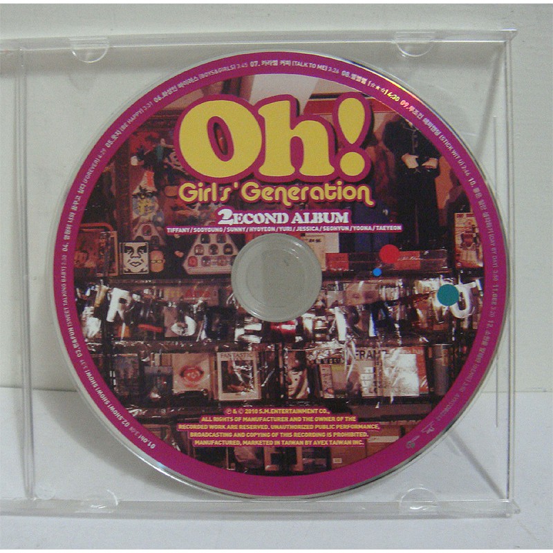少女時代 Girls` Generation-Oh!(裸片)