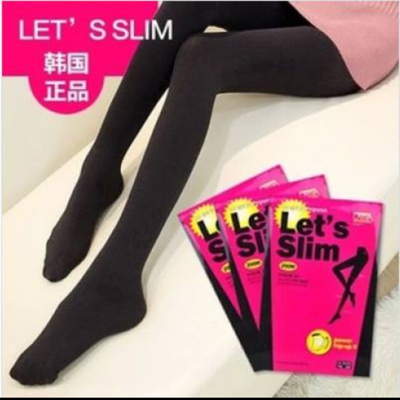 韓國let's slim瘦腿襪
