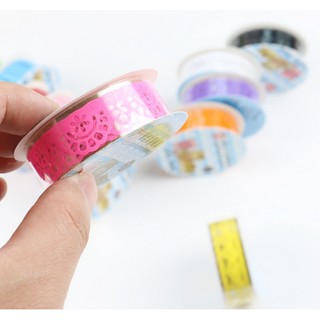 三五購物 紙卡裝 透明PVC蕾絲花邊膠帶 多功能蕾絲膠帶 透明蕾絲膠帶 DIY裝飾膠帶 相冊裝飾膠帶 蕾絲裝飾膠帶