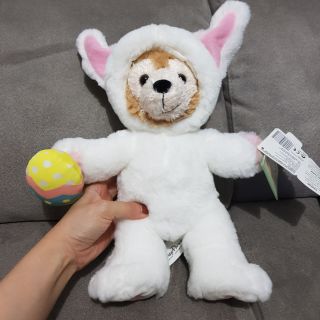 耶誕交換禮物 現貨 香港迪士尼海洋限定 復活節 兔子 達菲 娃娃 現貨