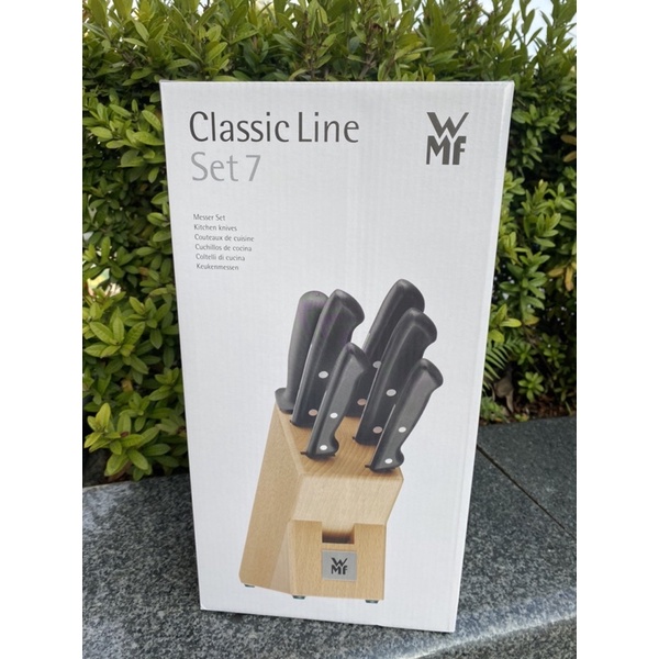 德國 WMF Class Line 刀具六件套組加刀座