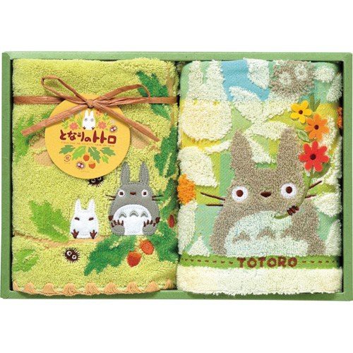 日本龍貓毛巾 棉質禮盒