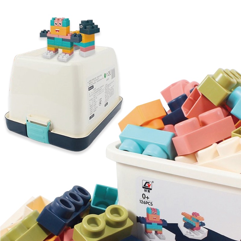 【i-Smart】3D立體巨大軟積木 56片(無毒抗菌.使用安全)商城旗艦館