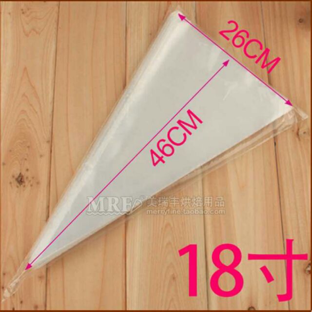 金奇 現貨 一次性可重複使用 加厚透明pe擠花袋 拋棄式加厚透明擠花袋 蝦皮購物