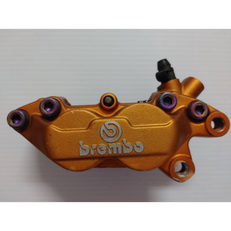 brembo橘底銀對四卡鉗-右卡