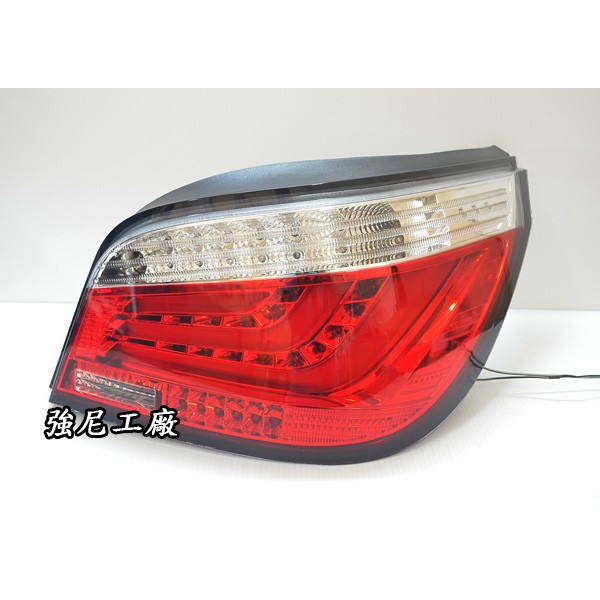 全新寶馬 BMW E60 04-11年 紅白 LED尾燈 光條 光柱 F10樣式