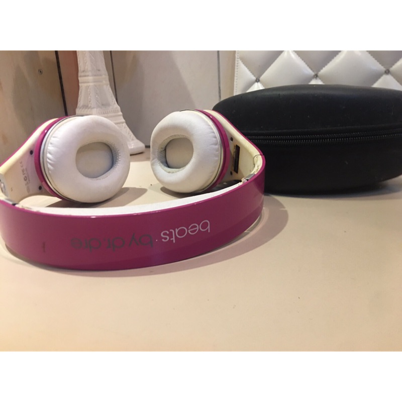 Beats by dr dre正品紫色全罩耳機