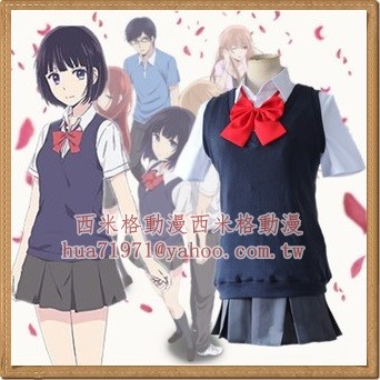 西米格動漫 人渣的本願安樂岡花火cos服花火cos服cosplay服裝動漫服裝d015 27 蝦皮購物