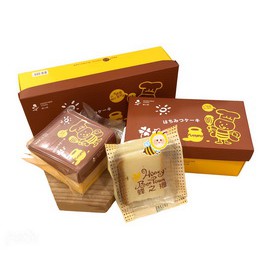 【花蓮蜂之鄉官方直營】原味蜂蜜蛋糕 - 小盒 180g