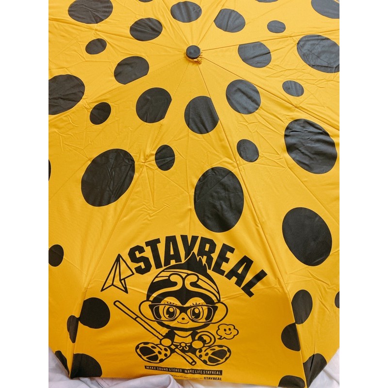 現貨 全新 五月天 STAYREAL 小猴 雨傘 抗UV 雨傘 只有一個 僅開封拍照而已。無傘套 介意 請勿下單