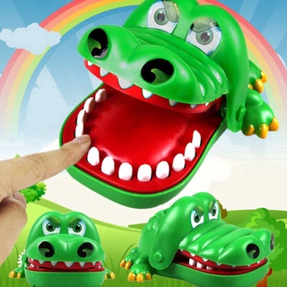 有趣的大鱷魚嘴牙醫咬手指玩具家庭聚會遊戲的孩子男孩禮物