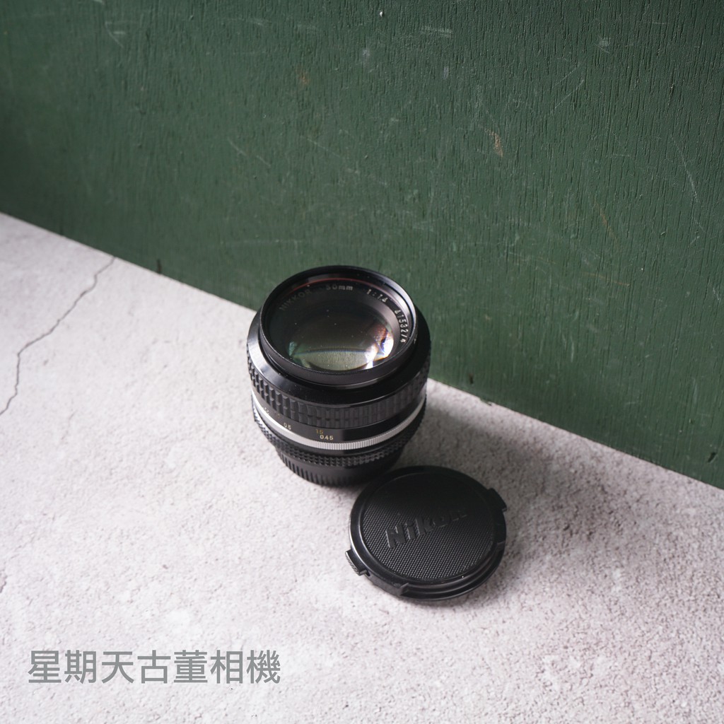 【星期天古董相機】NIKON NIKKOR 50mm F1.4 AI 原廠 手動鏡頭