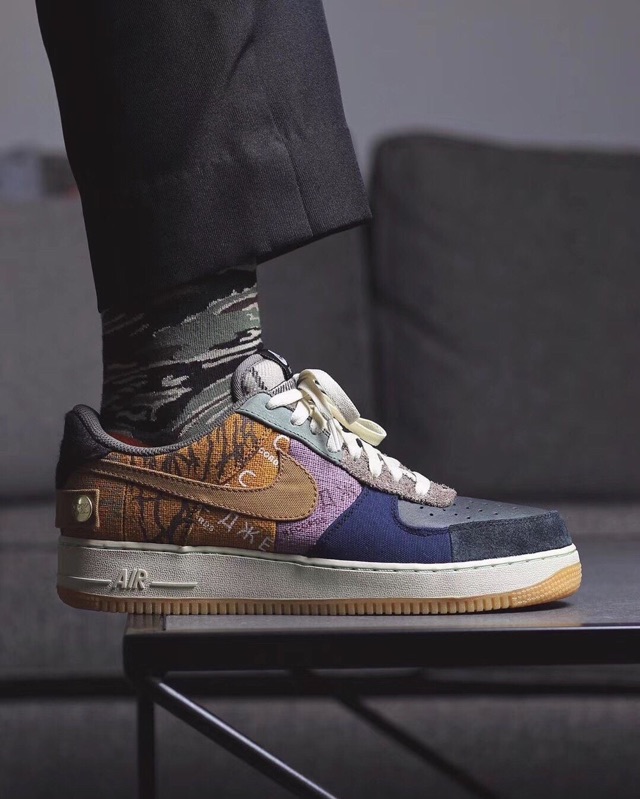 air force one x travis scott