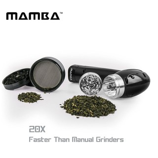 美國原裝進口 Mamba Electric Grinder 航太鋁合金 電動研磨器 磨碎器 Pipe HACKEN07