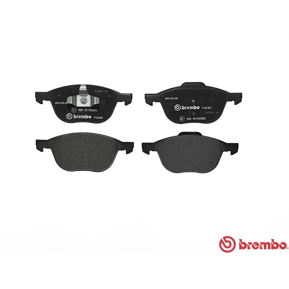  BREMBO 黑皮高性能 後 來令片 TOYOTA RAV4 四代 2013-2019 用