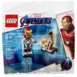【MR W】LEGO 樂高 積木 玩具 超級英雄系列 鋼鐵人 Iron Man And Dum-E 30452