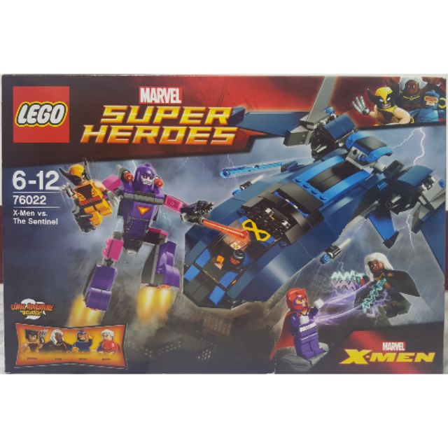 樂高 LEGO 超級英雄  X戰警vs萬磁王 76022