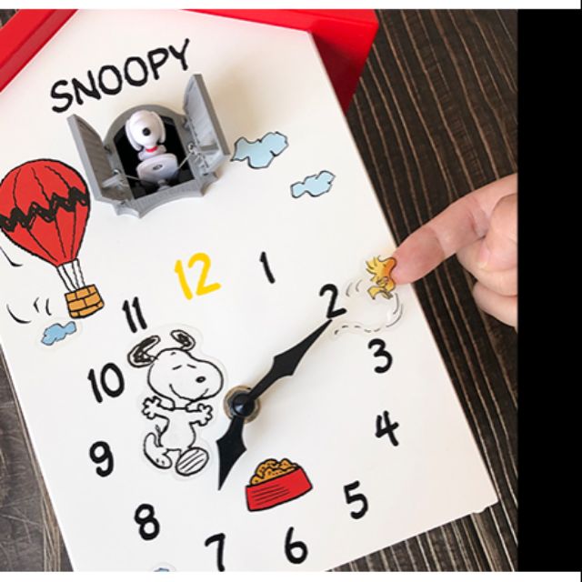 SNOOPY 7-11 史奴比 咕咕鐘 限量 掛鐘 時鐘 限量 超商