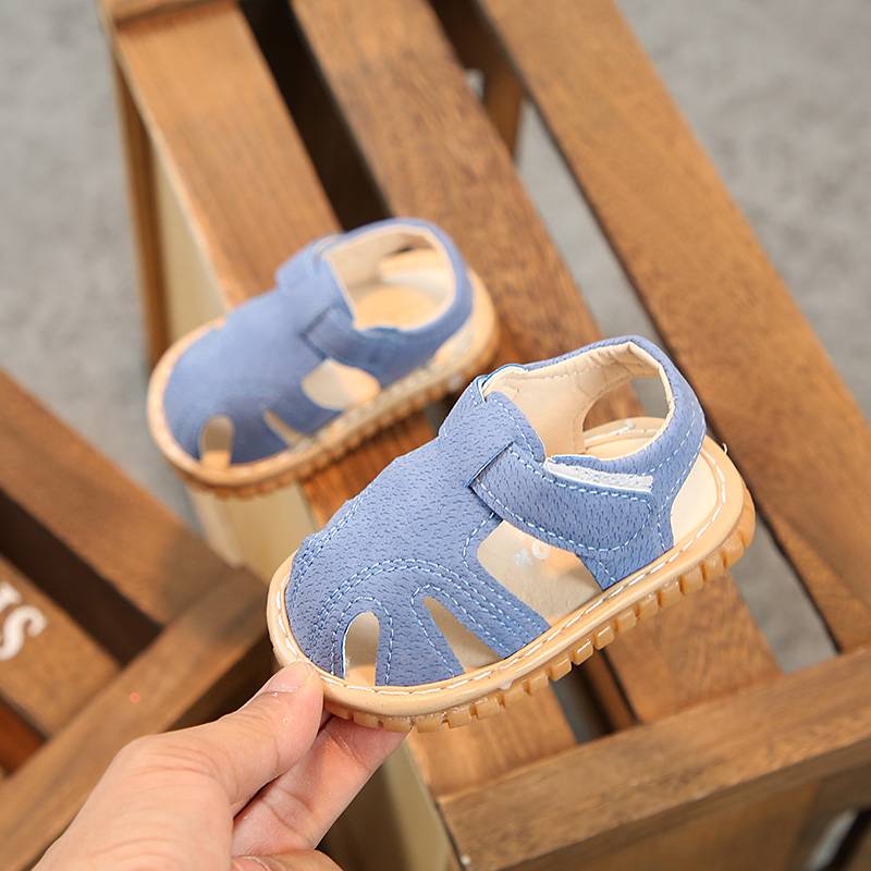 【6號.童裝】夏季 嬰兒 叫叫 涼鞋 0-1-2歲 男童 女寶寶 學步 鞋子 幼兒 童鞋