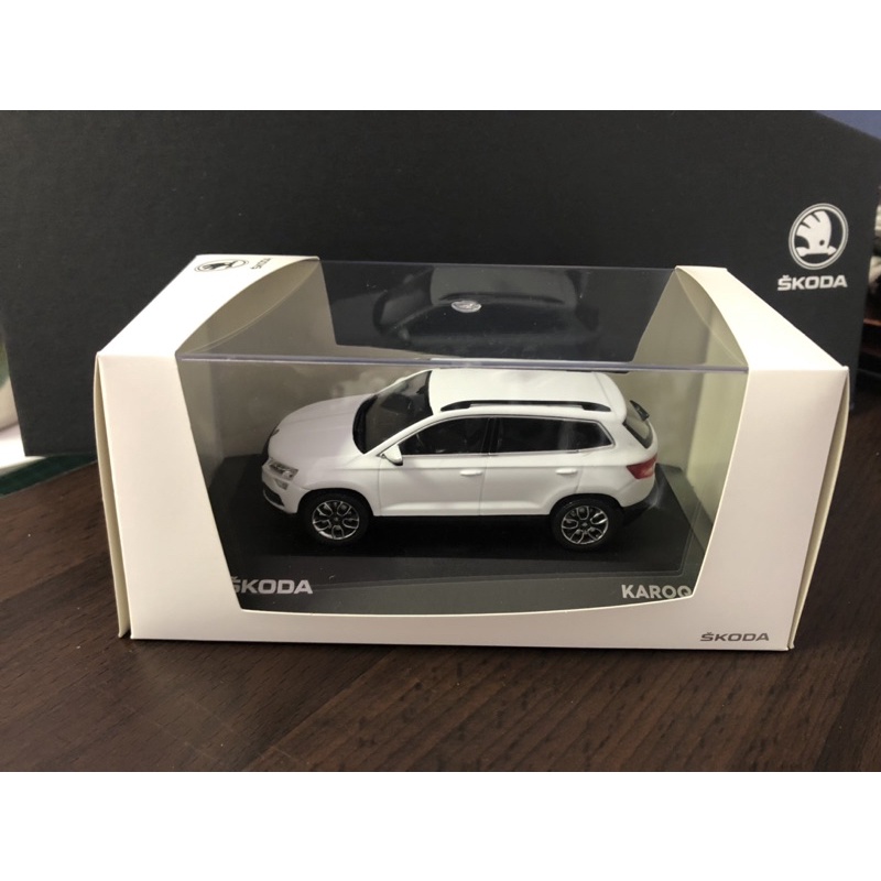 Skoda Karoq 1:43 原廠 模型車 收藏品 汽車模型 交換禮物 生日禮物 全新