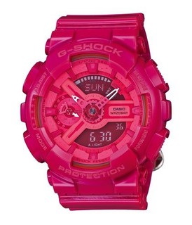 【紐約范特西】現貨 CASIO G-Shock GMA-S110CC-4A 手錶 桃紅 果凍桃紅 小錶徑
