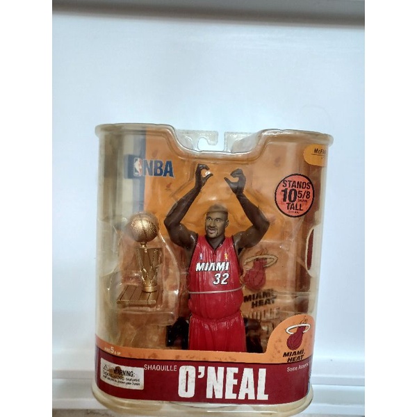 McFarlane 麥法蘭 NBA O'Neal 歐尼爾 熱火隊 公仔 總冠軍 歐肥