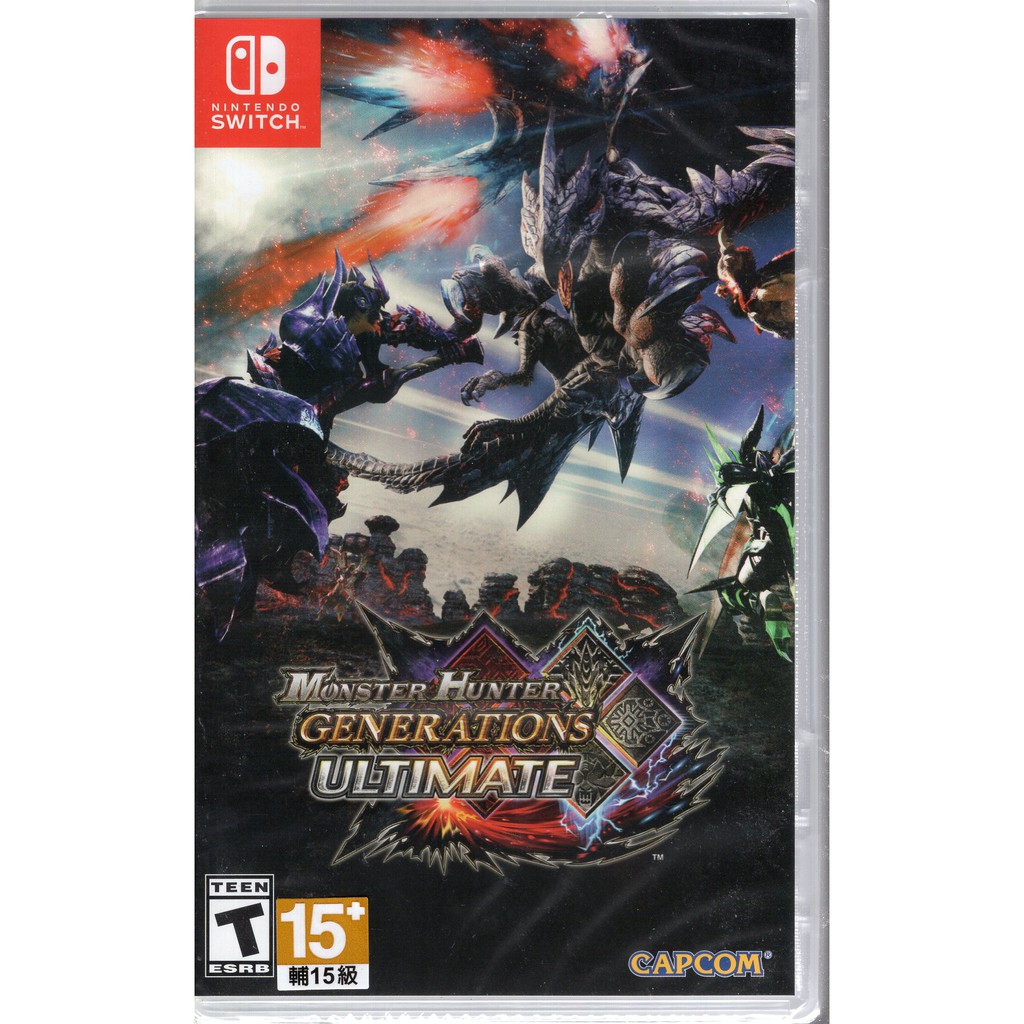 Switch遊戲NS 魔物獵人 世代 終極版 魔物獵人Monster Hunter GU 中英文版【魔力電玩】