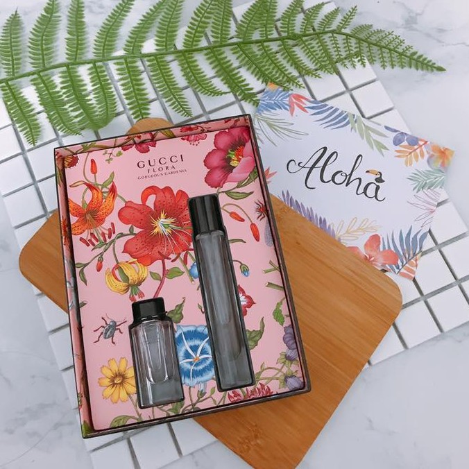 現貨🌺Aloha代購🌺Gucci FLORA Gorgeous Gardenia 華麗梔子花 香水禮盒
