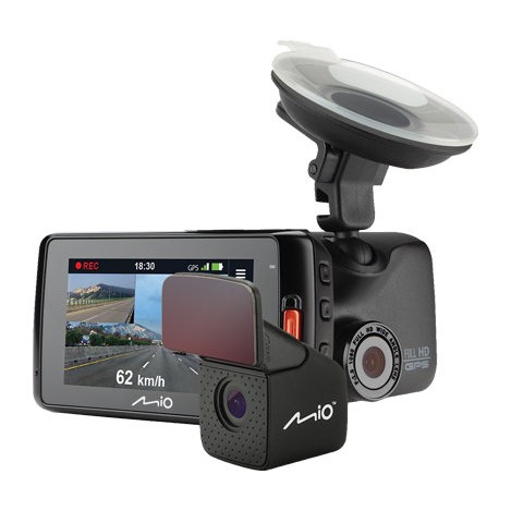 詢價優惠 Mio MiVue 618D 前後雙鏡頭 GPS行車記錄器 32g