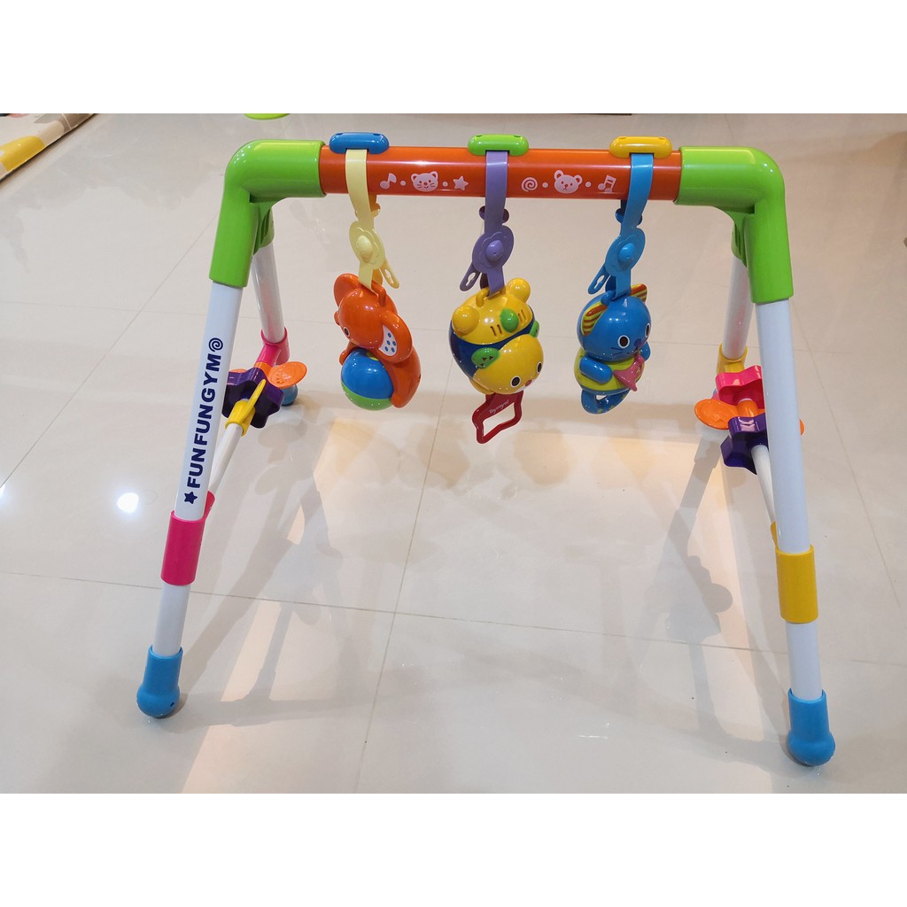 [二手]  日本 Toyroyal 樂雅 健力架 幼兒玩具