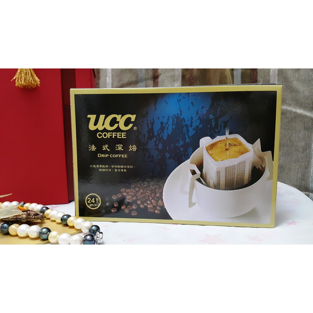 UCC法式深焙濾掛式咖啡 8g*24包
